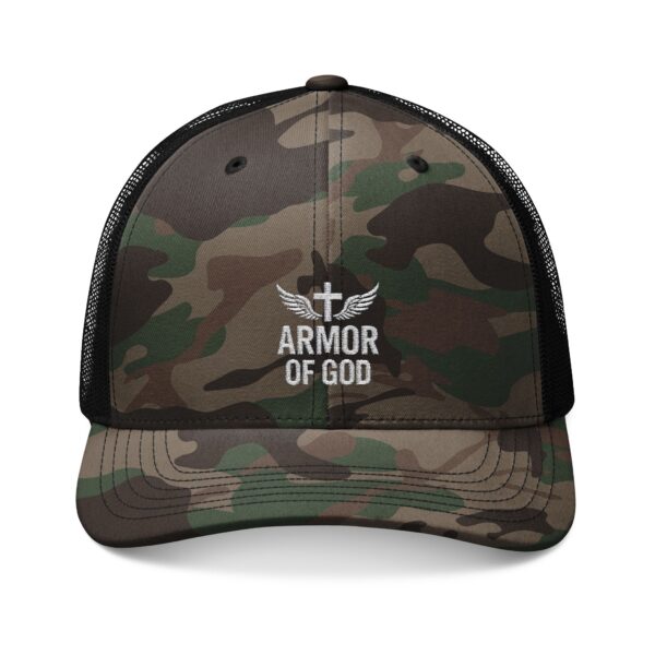 Camouflage Trucker Hat (Embroidery) - Image 5