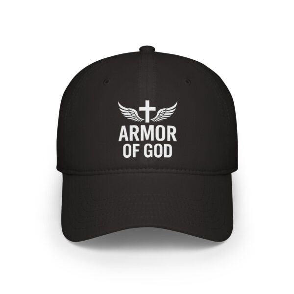 Red Armor of God Low Profile Baseball Cap - Faith-Inspired Hat - Image 5