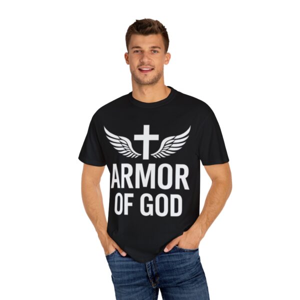 Armor of God Unisex Garment-Dyed T-Shirt - Image 8