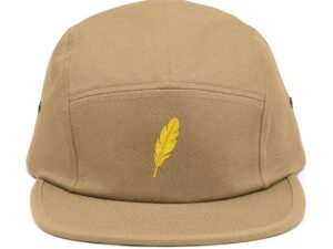 Embroidered 5 Panel Cap - Casual Style Hat, Perfect for Outdoor Adventures, Beach Days, Festivals, and Everyday Wear