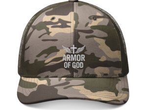 Camouflage Trucker Hat (Embroidery)