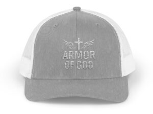 Armor of God Snapback Trucker Cap - Inspirational Faith-Based Hat